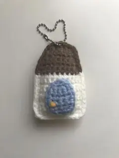 空色の大きなドアのお家キーホルダー