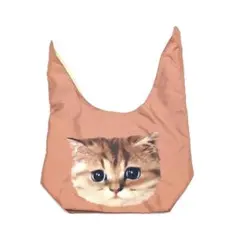 PAUL & JOE 猫顔プリント　バッグ
