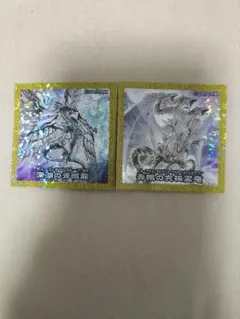 遊戯王　ブルーアイズシール　２枚セット