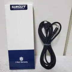 USB cable SUNGUY USBケーブル 2m 黒色