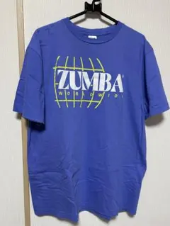 ZUMBA Tシャツ 青色