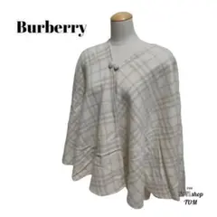 Burberry バーバリー ノバチェック ポンチョ