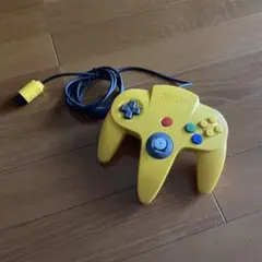Nintendo N64 コントローラー 黄色