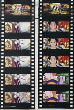 劇場版 モノノ怪 火鼠 4週目限定 入場者特典 映画フィルム風クリアしおり　２点
