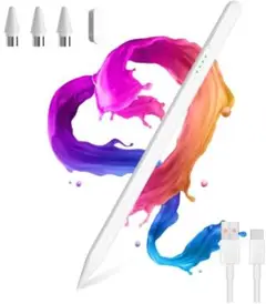 値下げ！ 美品！タッチペン 全機種対応 スタイラス stylus 超高精度 極細