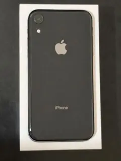 iPhone XR(128GB)ブラック SIMロック解除済み 本体のみ