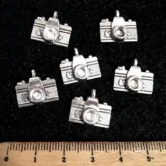 3点限り⭐カメラSILVER.。.:*6個♡チャーム