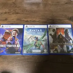 お買い得！PS5 ゲーム3本セット ストリートファイター6 他