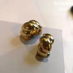 Christian Dior ディオール ツイスト ゴールド イヤリング