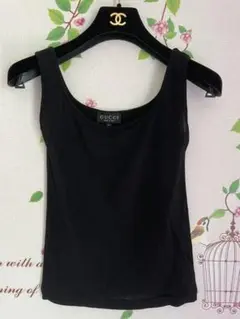 GUCCI黒キャミソール