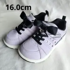 ムーンスター パープル スニーカー 16.0cm