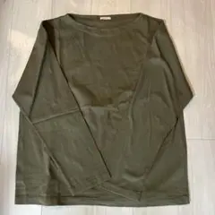 LENO オリーブグリーン 長袖カットソー