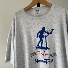 90s USA製　Russell　ビンテージTシャツ　企業　シングルステッチ