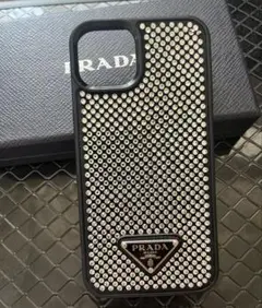 希少 PRADA プラダ iPhone13 ケース クリスタル