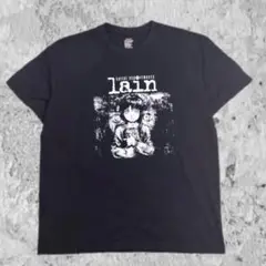 serial experiments lain Tシャツ ブラック　y2k