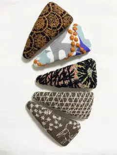 夏のハッピーセット 100 ハンドメイド ミナペルホネン パッチンピン ヘアピン