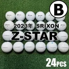 【B48】SRIXON Z-STAR 白 2023年 ロストボール 24球