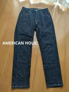 ■AMERICAN HOLIC テーパードデニム Mサイズ レディースデニム