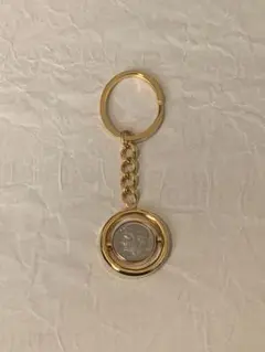 10セント硬貨キーリング