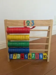 木製 数の学習おもちゃ 1から10