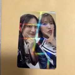 川上千尋 小嶋花梨 セルフィーカード キラキラver