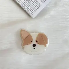 犬型 スマホグリップ 可愛い コーギー NE0116 N05