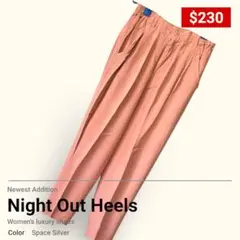 Jasmi Silk スラックス ピンク系 Lサイズ　新品タグ付き