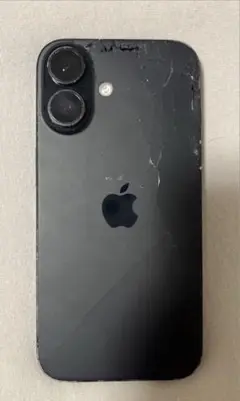 Apple iPhone 16 ジャンク　ブラック 本体