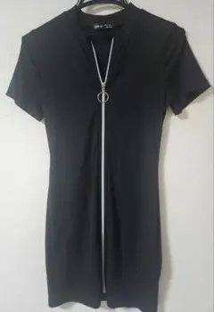 SHEIN ブラックミニワンピース XS ラッパーMaRI着用 美品