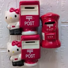 貯金箱　3点 キティちゃん