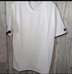 Tシャツ メンズ 半袖 重ね着風 フェイクレイヤード Wネック 2XL