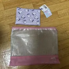 マイメロとちいかわのポーチ