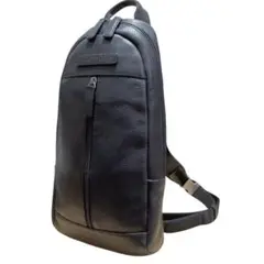 美品 COACH コーチ キャムデン ボディバッグ ブラック レザー