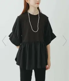 ADAMETROPE'FEMMEバウンスカフスプルオーバーアダムエロペ