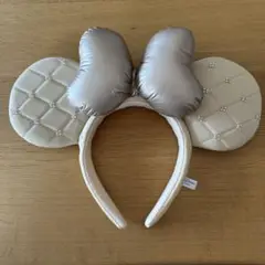 【美品】ディズニー ミニーマウス キルティングカチューシャ2025年