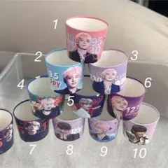 BTS V テヒョン テテ カップホルダー 3点選択 センイルカペ