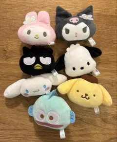 サンリオキャラクターズ フェイスマスコットシリーズ 7個セット