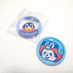 【未使用】つば九郎☆缶バッジ2点