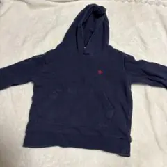 POLO Baby ネイビー フード付きトレーナー