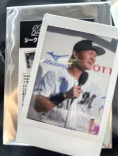 千葉ロッテマリーンズ　山本大斗　チェキ
