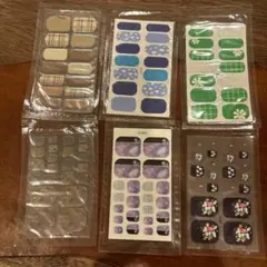 ネイルシール　6つセット