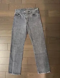vintage Levi's グレー ストレートデニム