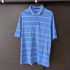 Nike Tiger Woods Collection ポロシャツ L 青