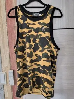A Bathing Ape カモフラージュタンクトップ L
