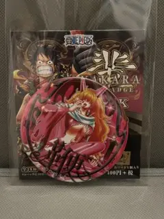 ワンピース　サディ　輩缶バッジ　PINK and GOLD アニメイト限定版