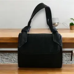 黒2weyショルダーバック トートバッグバック