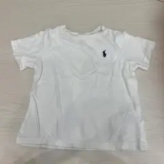 Ralph Lauren ラルフローレン 白ホワイト Tシャツ 18M 85