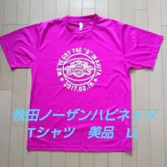 秋田ノーザンハピネッツTシャツ　美品　LL