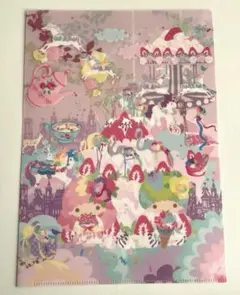 サンリオ キキララ リトルツインスターズ ホラグチカヨ クリアファイル A4