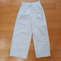 GUワイドコーデュロイパンツ